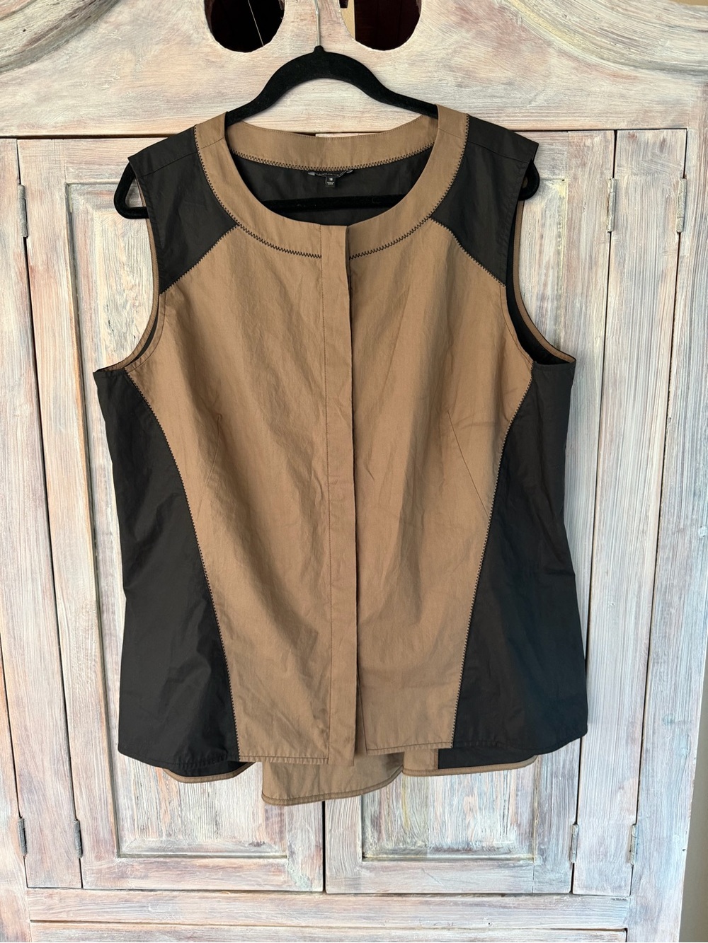 Lafayette 148 New York Color Block Tunic